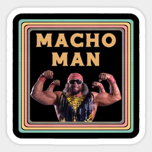 Macho Man Randy Savage Sticker